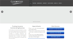 Desktop Screenshot of clinewood.com